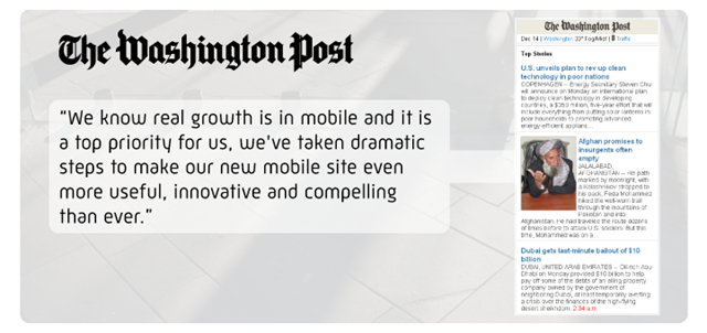 The Washington Post mobile case study